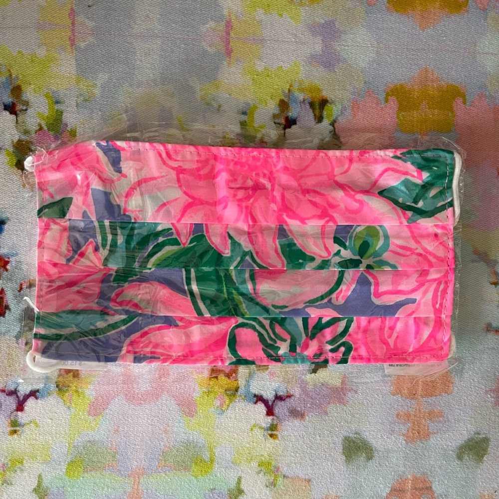 Lilly Pulitzer mask- sealed!